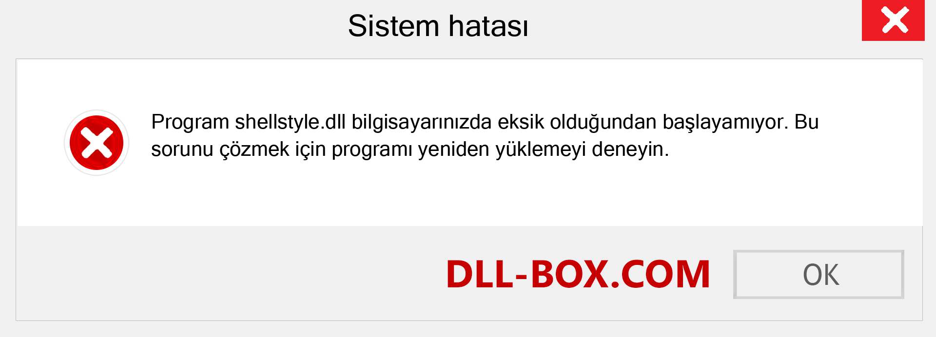 shellstyle.dll dosyası eksik mi? Windows 7, 8, 10 için İndirin - Windows'ta shellstyle dll Eksik Hatasını Düzeltin, fotoğraflar, resimler